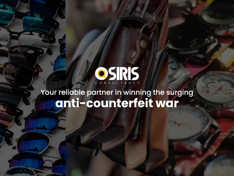 Screenshot of the Osiris Consultancy homepage